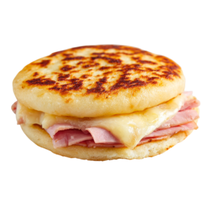 Arepa clásica de carne